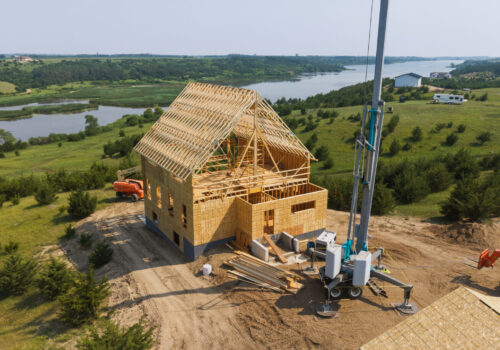 Engineered Truss Systems Residential Project in Lake Vermillion